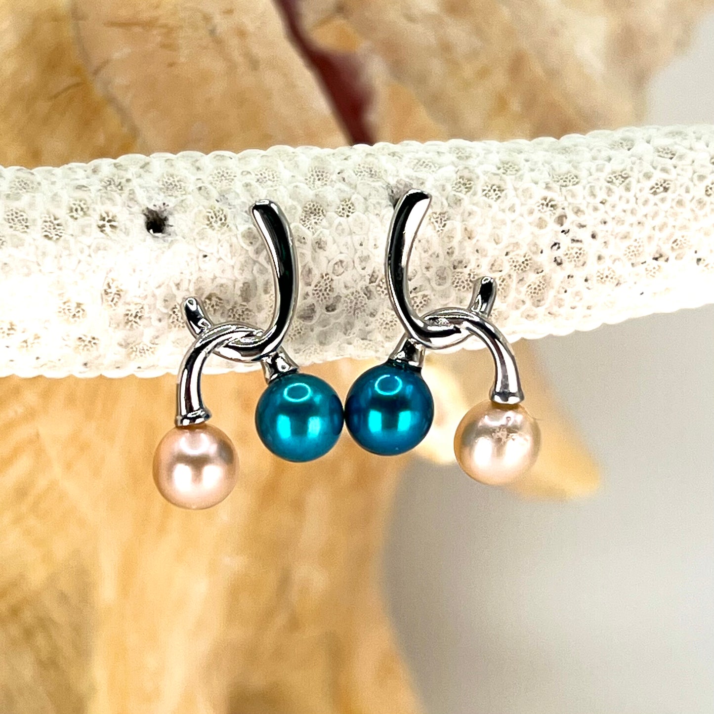 Pearl Jammin' Sterling Silver Earrings - New Arrival