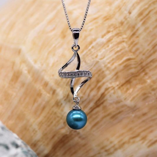 Dancing Through Eternity Sterling Silver Set Pendant PREORDER