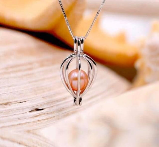 Falling Tears Sterling Silver Cage Pendant PRE-ORDER