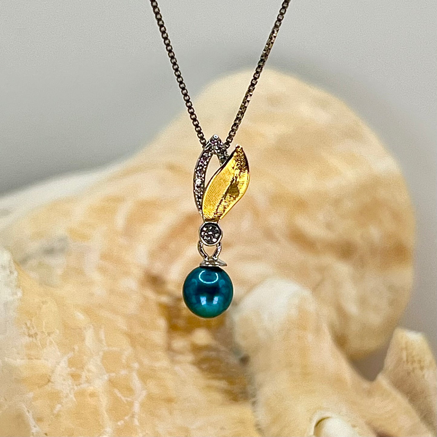 Petale d'Amore Sterling Silver Set Pendant - New Arrival