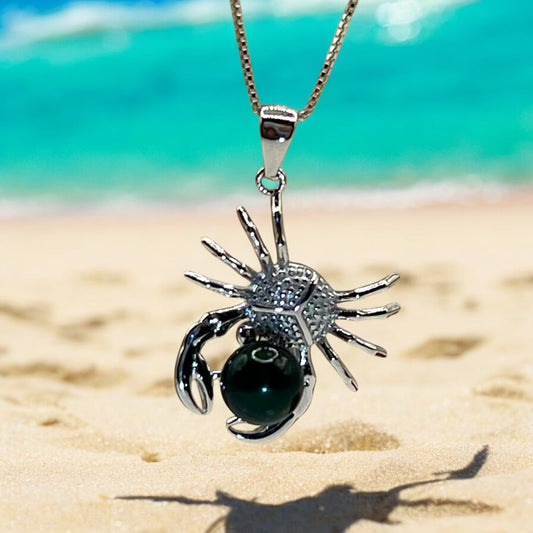 Crab Soup Sterling Silver Pendant - New Arrival