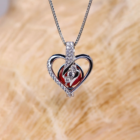 So Much Love Sterling Silver cage pendant PREORDER