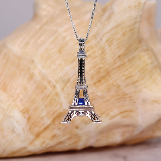 Woke Up in Paris Sterling Silver cage pendant PREORDER