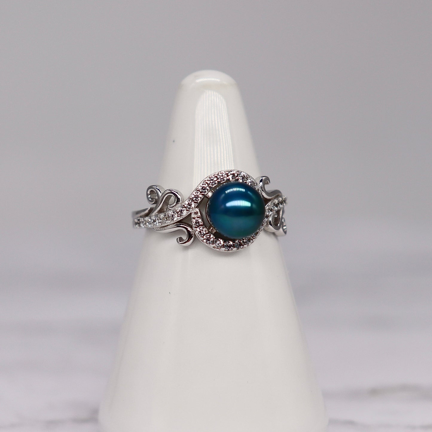 Deep Passion Sterling Silver Ring