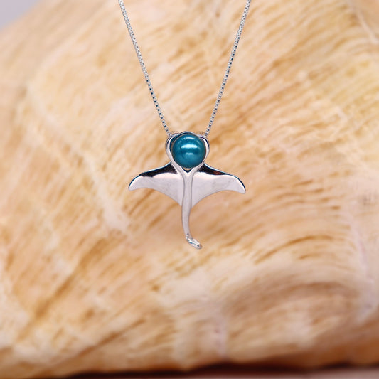 Little Blue Ray Stingray Pendant