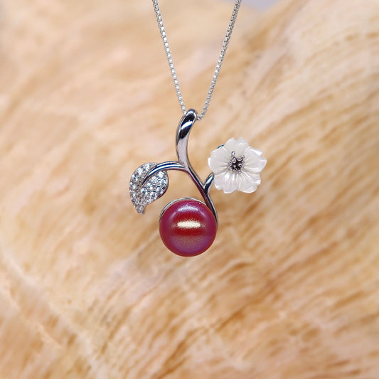 Cherry Blossom Too Sterling Silver Pendant